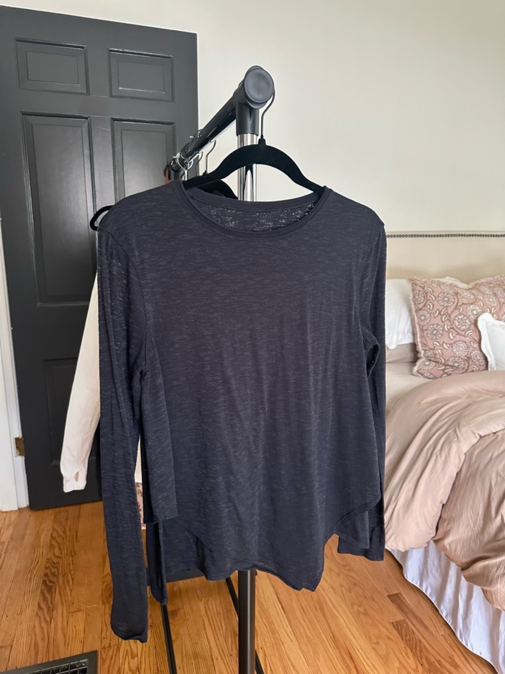 Lululemon Lifted Balance Long Sleeve Top | Heathered black
